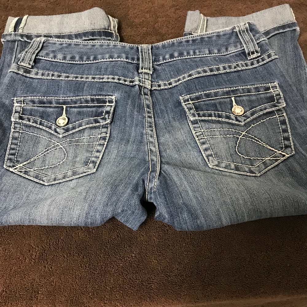 INC denim capris size 2